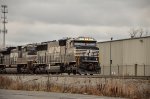 NS SD60E Locomotive leading a train